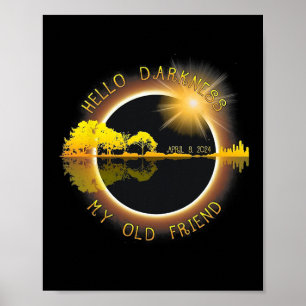 Darkness My Old Friend Eclipse Poster