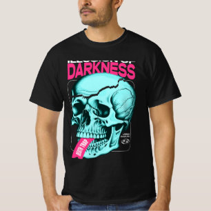 Darkness Skull Graphic T-Shirt