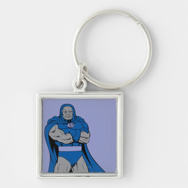 Darkseid Arms Crossed Key Ring (Front)