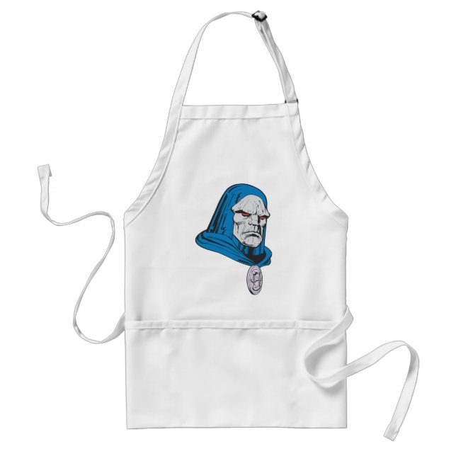 Darkseid Head Shot Standard Apron (Front)
