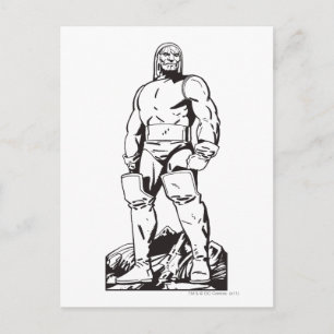 Darkseid Outline Postcard