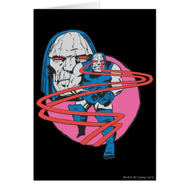 Darkseid Shoots Omega Beams (Front)