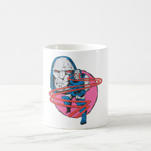 Darkseid Shoots Omega Beams Coffee Mug