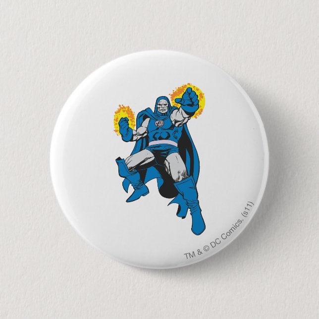 Darkseid & The Omega Force 6 Cm Round Badge (Front)