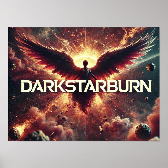 DarkStarBurn - Dark Angel Poster (Front)