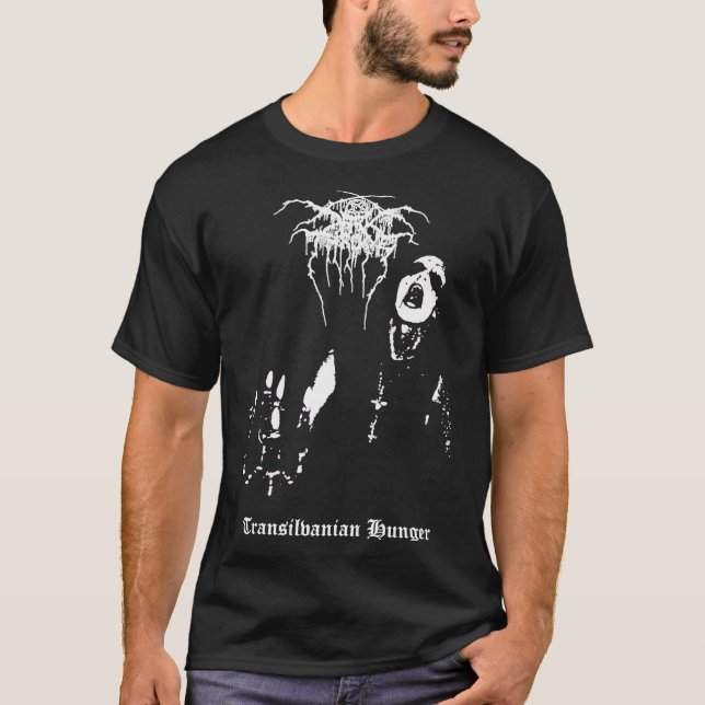 Darkthrone Transilvanian Hunger  Black Metal Class T-Shirt (Front)