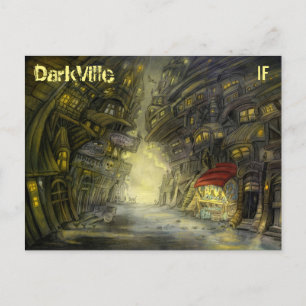 DarkVille postcard by Mike Winterbauer