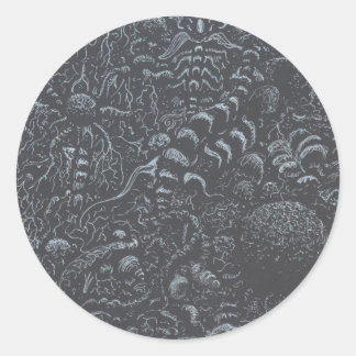 Darkworld, by Brian Benson Classic Round Sticker