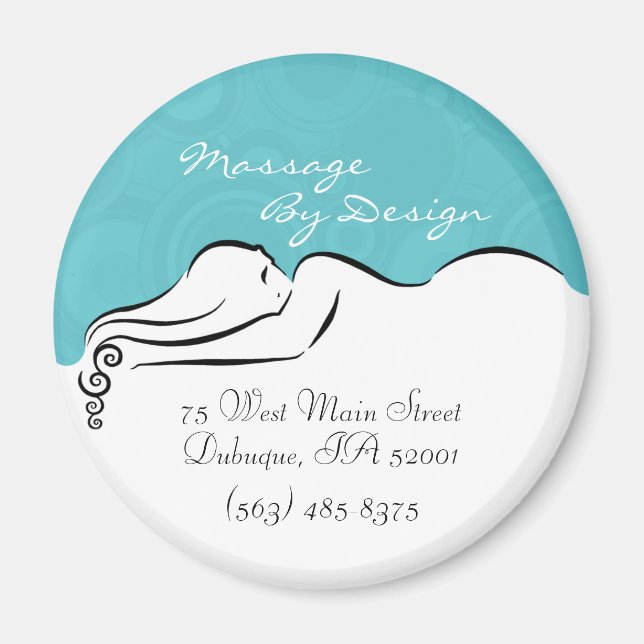 Darla [spa blue] Magnet (Front)