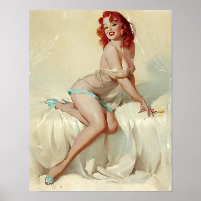 Darlene Model Pin Up Poster (Front)