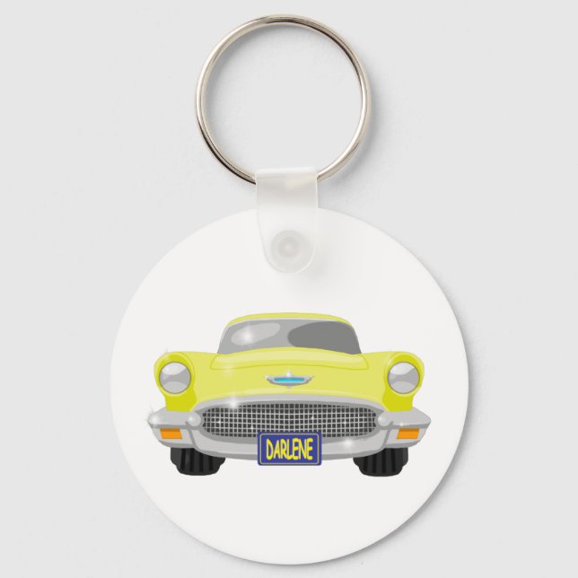 Darlene's T Bird Key Ring (Front)