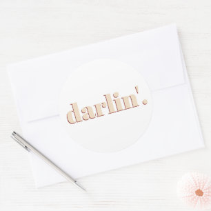 Darlin' Sticker
