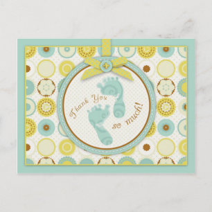 Darling Baby Toes TY Postcard B