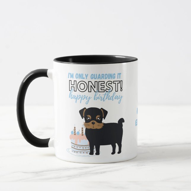 Darling Black Chipoo Funny MOM or Dads Birthday Mug (Left)