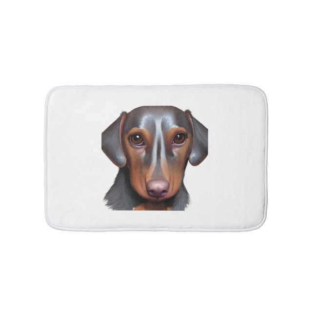 Darling Dachshund   Bath Mat (Front)
