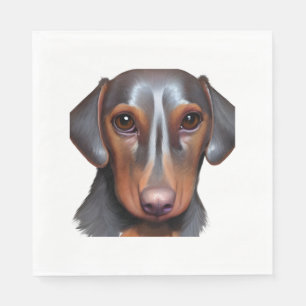 Darling Dachshund   Napkin