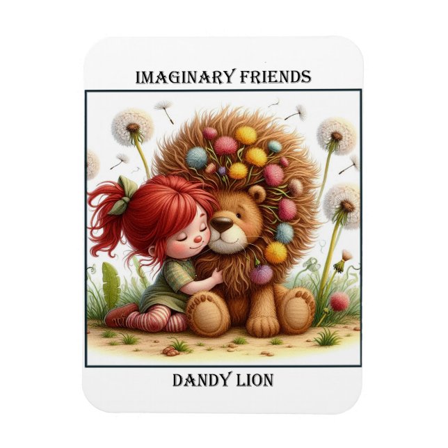 Darling Dandelion Magnet (Vertical)