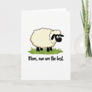 Darling Ewe Mothers Day Card
