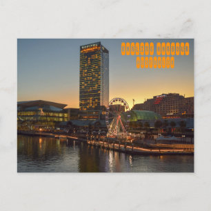 Darling Harbour of Sydney Australia Postcard