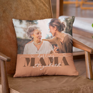 Darling Mama Photo Gift for Mum Cushion