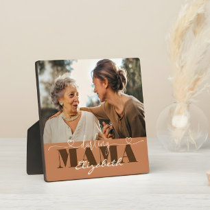 Darling Mama Photo Gift for Mum  Plaque