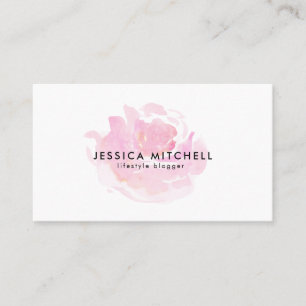 Darling Rose Blogger/Influencer Social Media Business Card