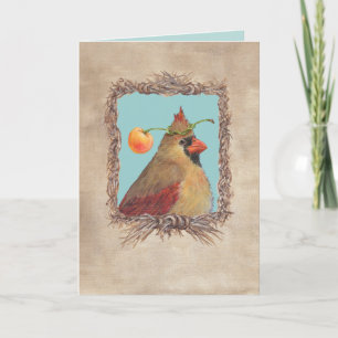 Darling the cardinal card
