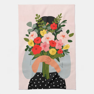 Darling Valentine II Tea Towel