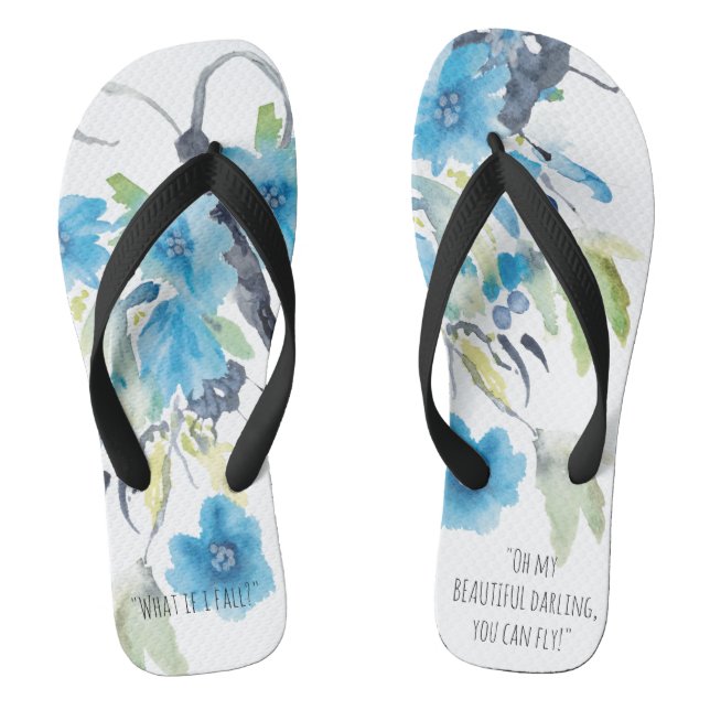 Darling you can Fly! Thongs (Footbed)