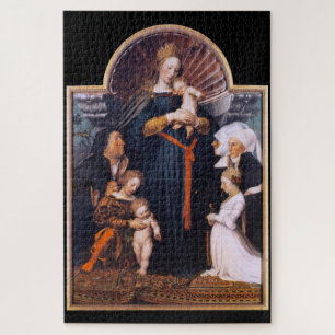 Darmstadt Madonna, Holbein the Younger Jigsaw Puzzle