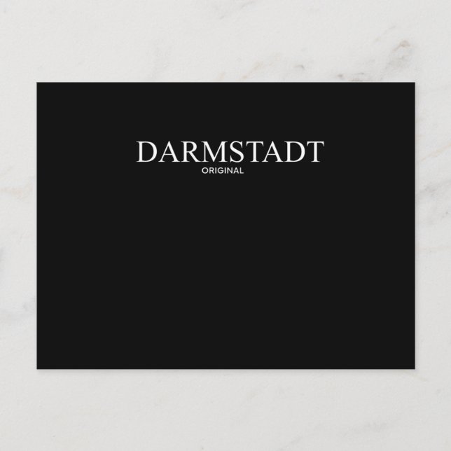 Darmstadt Original Outfit - Classic Style Postcard (Front)