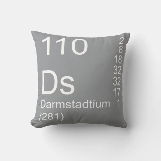 Darmstadtium Cushion (Front)
