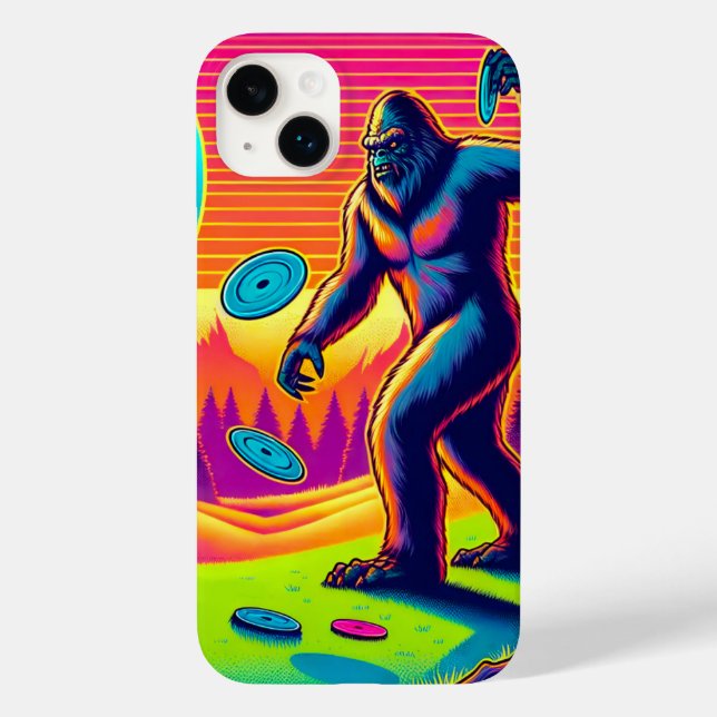 Darn Trees | Bigfoot Disc Golf Humour  Case-Mate iPhone Case (Back)