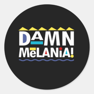 Darn Trump Classic Round Sticker
