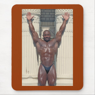 Darnell Dedrick, Arms Raised in Victory, # 63 Mouse Pad