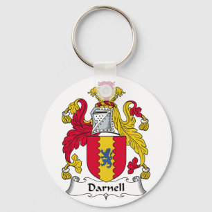 Darnell Family Crest Key Ring