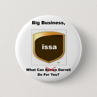 Darrell Issa 6 Cm Round Badge
