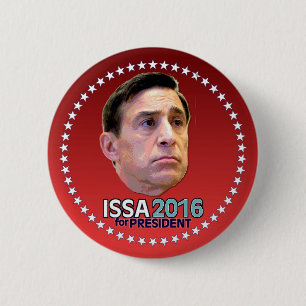 Darrell Issa for President 2016 6 Cm Round Badge