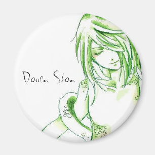 Darren Shan's Evra the snake boy Magnet