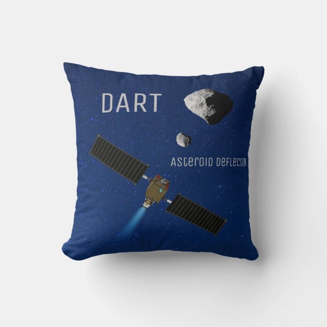 DART Asteroid Deflecting Spacecraft Cushion (Front)