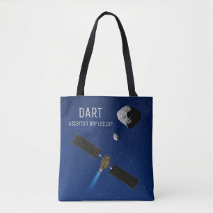 DART Asteroid Deflecting Spacecraft Tote Bag