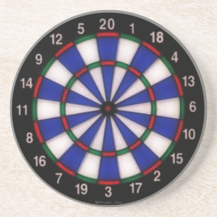 Dart Board Fun Coaster