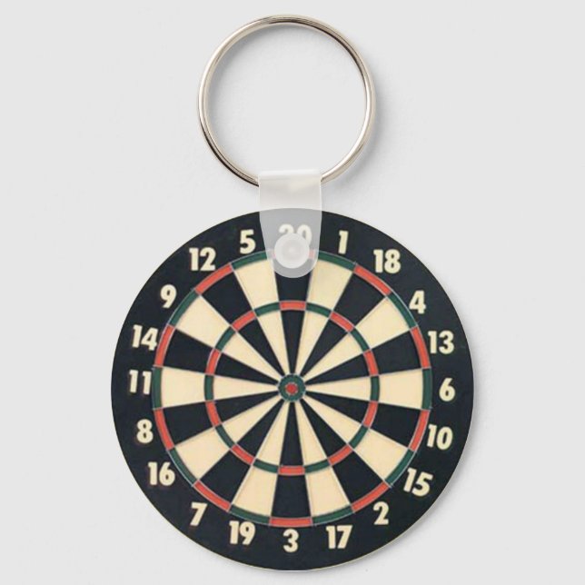 dart board keychain (Front)