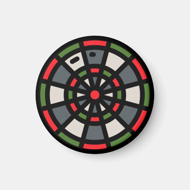 dart-board magnet (Front)