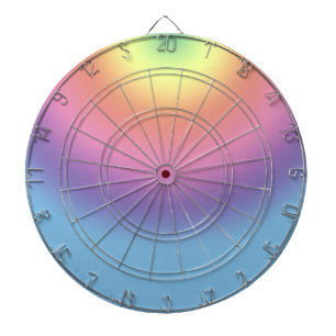 Dart board - Rainbow Colours II