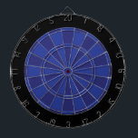 Dart Board: Royal Blue, Navy, And Black Dartboard<br><div class="desc">Royal Blue,  Navy,  And Black Coloured Dart Board Game Including 6 Brass Darts</div>