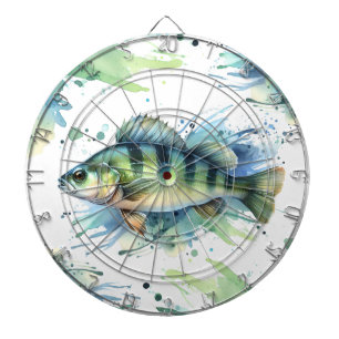 Dart Board - Watercolor Series: Perch