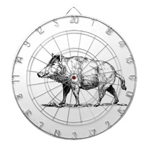 Dart board wild boar / Dartdisk wild boar