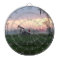 Dart Board with a Texas Sunset
