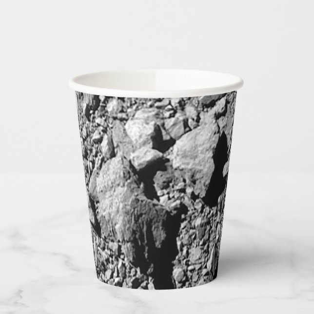 DART Dimorphos Asteroid Moonlet Surface Paper Cups (Left)